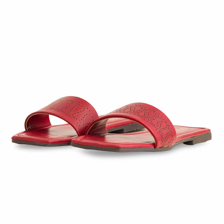 Maroon Casual Women Slipper CL1969