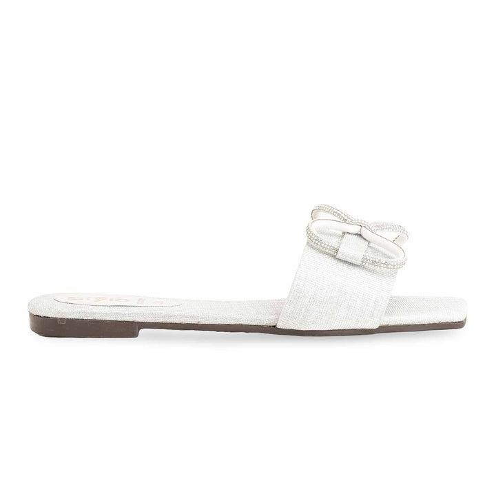 Silver Casual Women Slipper CL1992