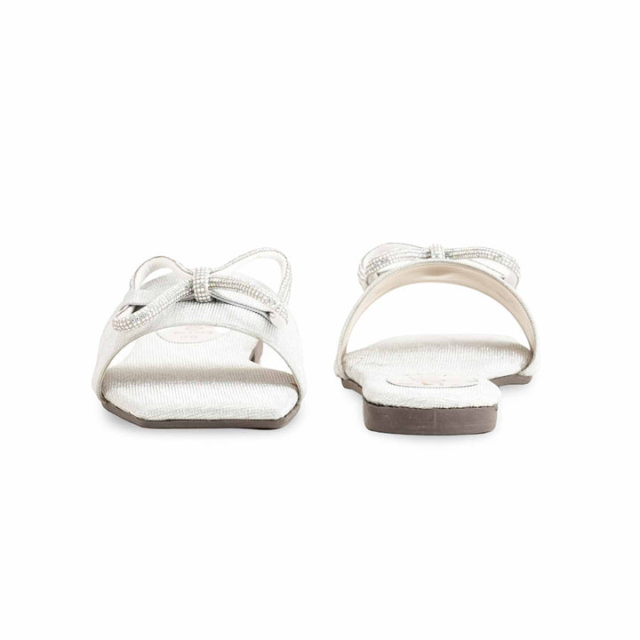 Silver Casual Women Slipper CL1992