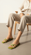 Olive Casual Slipper CL1993