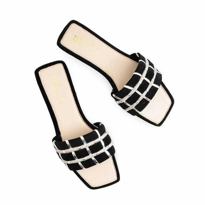 Black Casual Women Slipper CL2002
