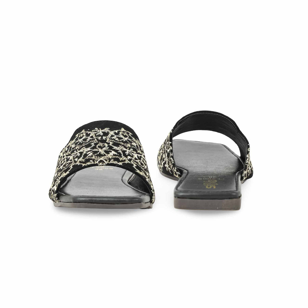 Black Casual Slipper CL2005