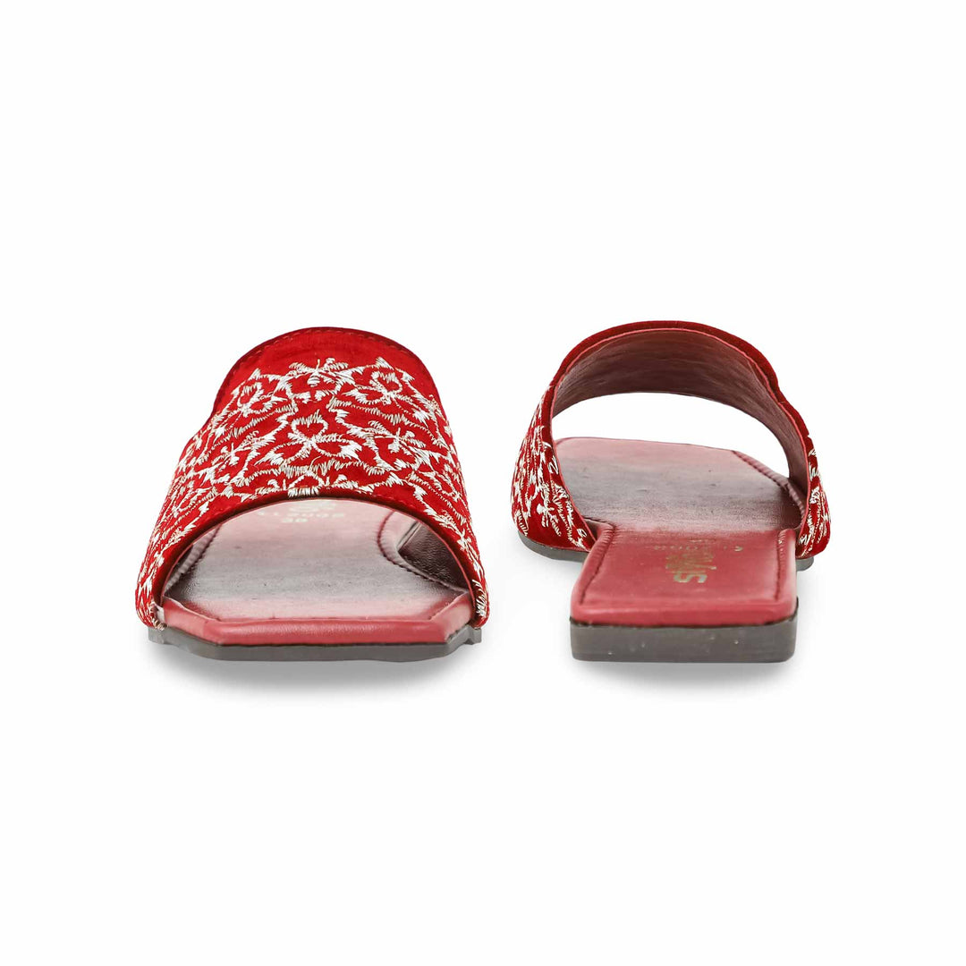 Maroon Casual Slipper CL2005