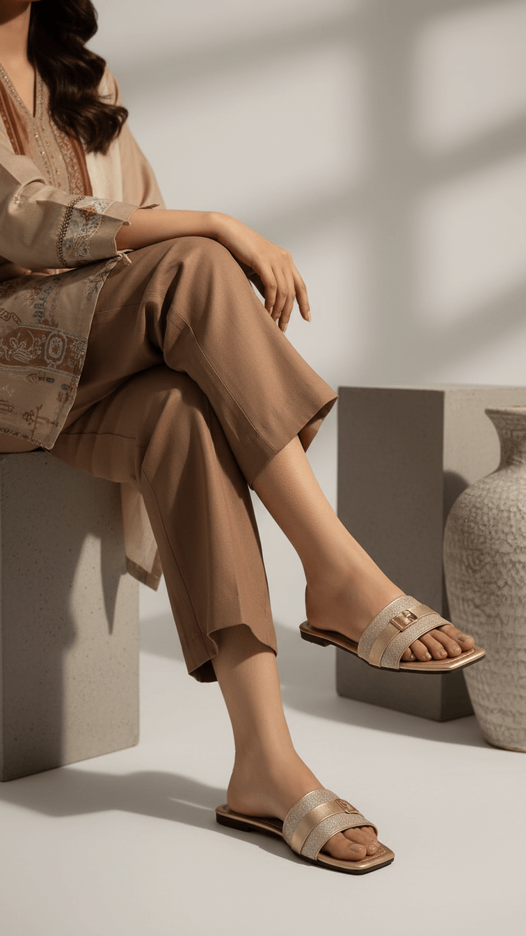 Golden Casual Slipper CL2020