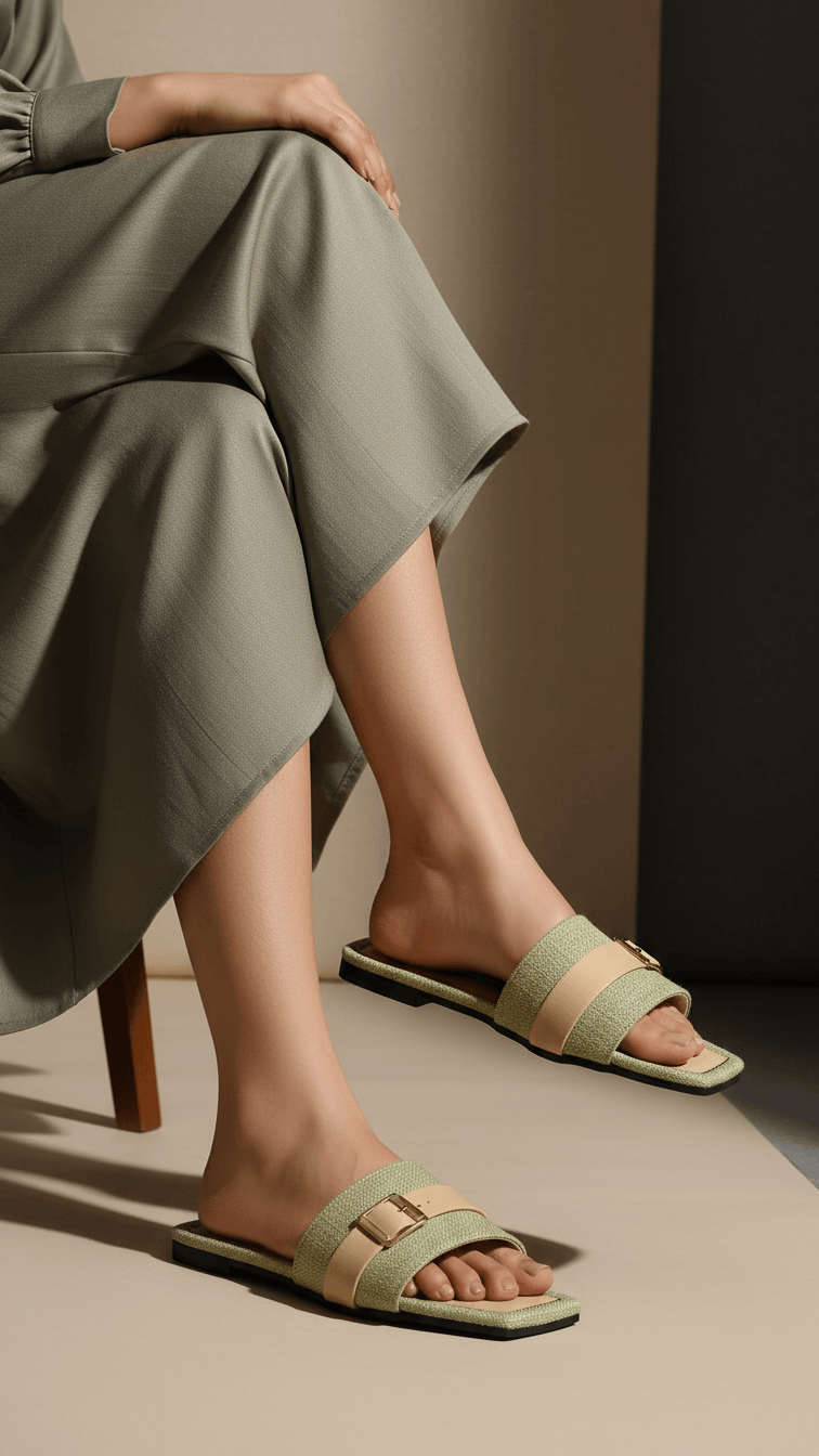 Fawn Casual Slipper CL2026