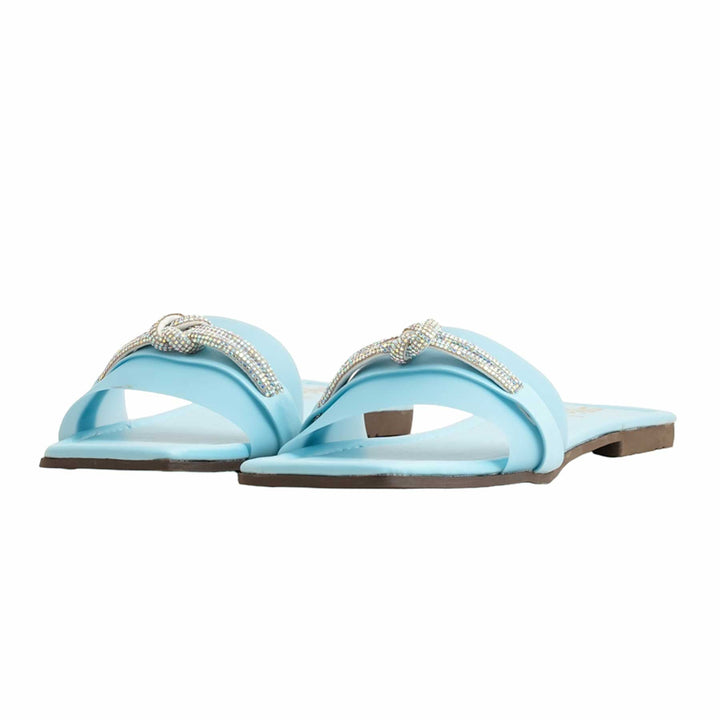 Blue Casual Slipper For Ladies CL2036