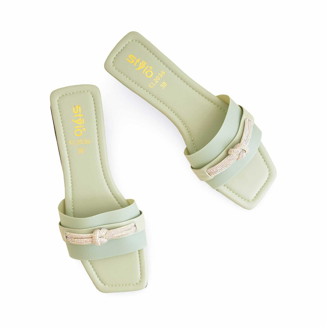 PISTAGREEN Casual Slipper For Ladies CL2036