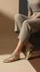 Green Casual Chappal CL2046