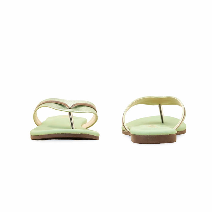 Green Casual Chappal CL2053