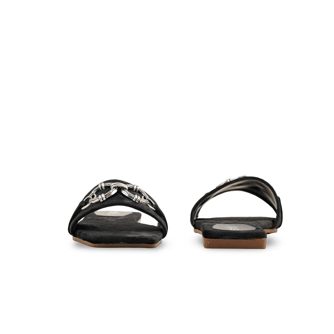 Black Casual Slipper CL2058
