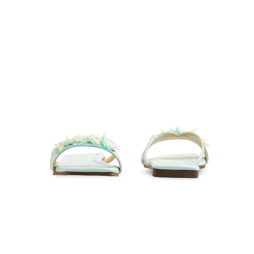 Blue Casual Slipper For Ladies CL2060