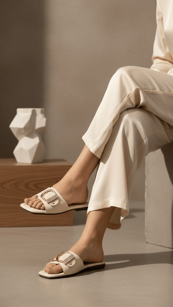 Cream Casual Slipper CL2063