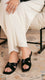 Black Casual Slipper CL2066