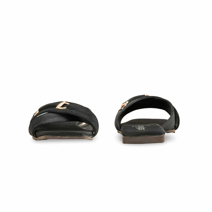 Black Casual Slipper CL2066