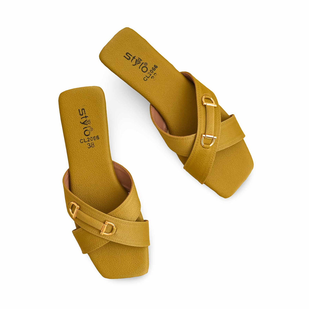Olive Casual Slipper CL2066