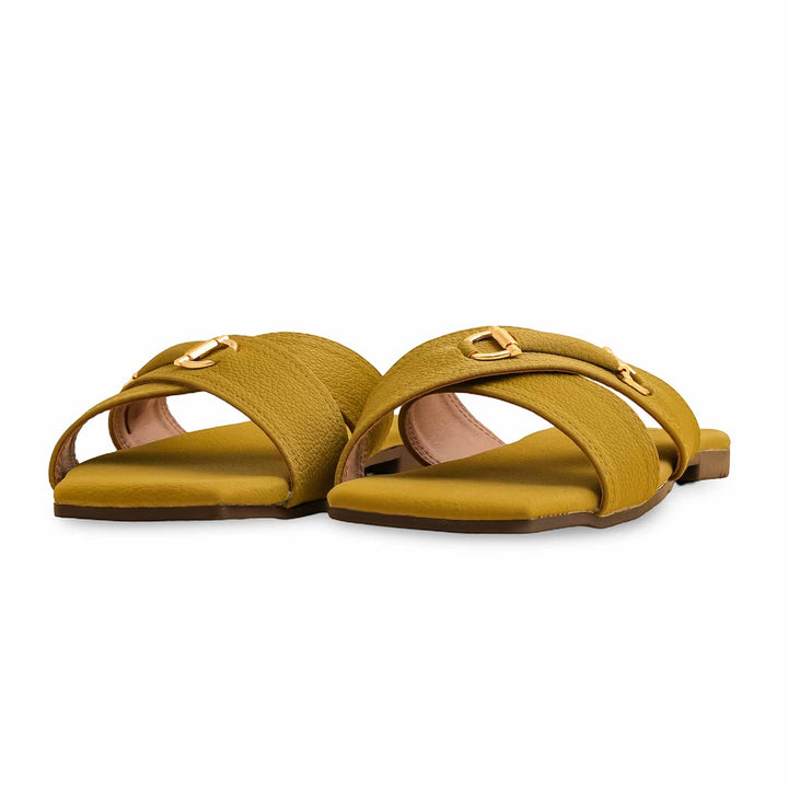 Olive Casual Slipper CL2066