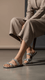 Silver Casual Slipper CL2068
