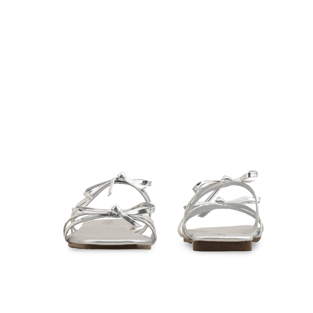 Silver Casual Slipper CL2068
