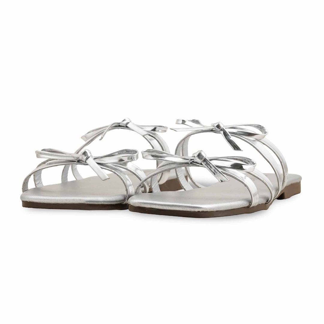 Silver Casual Slipper CL2068