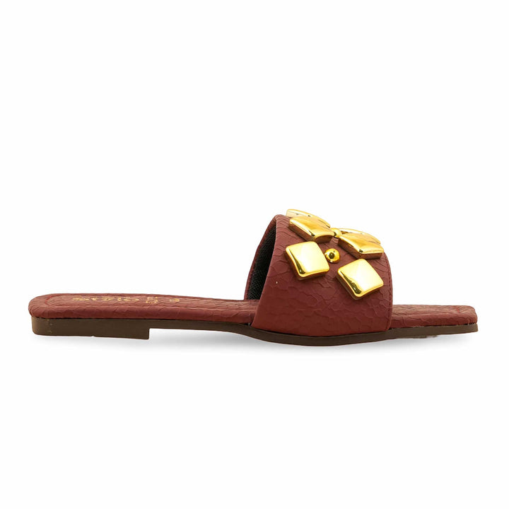 Maroon Casual Slipper CL2072