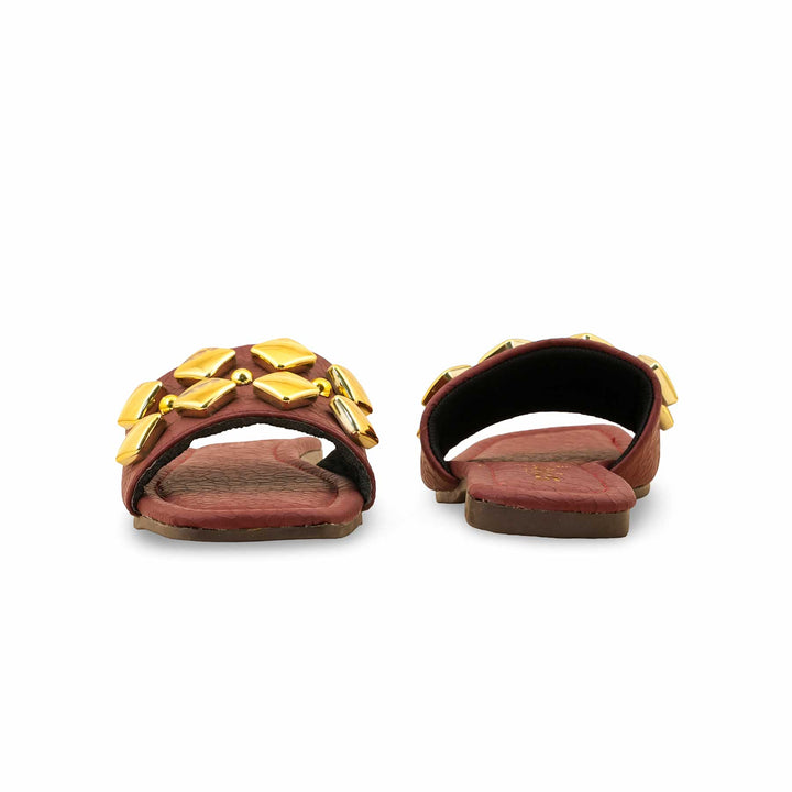 Maroon Casual Slipper CL2072