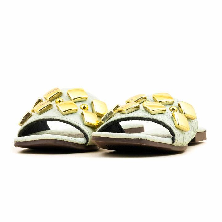 Green Casual Slipper CL2072