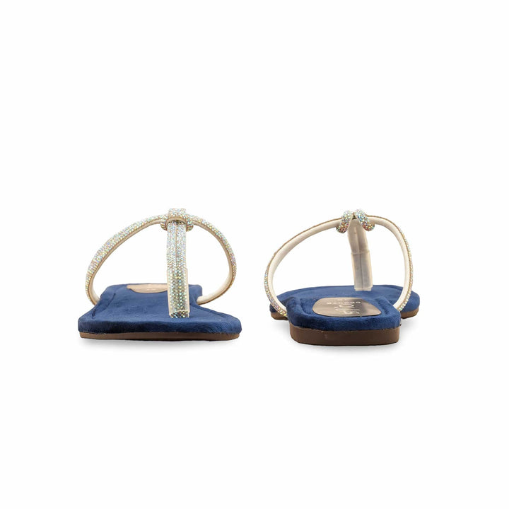 Blue Casual Chappal CL2076