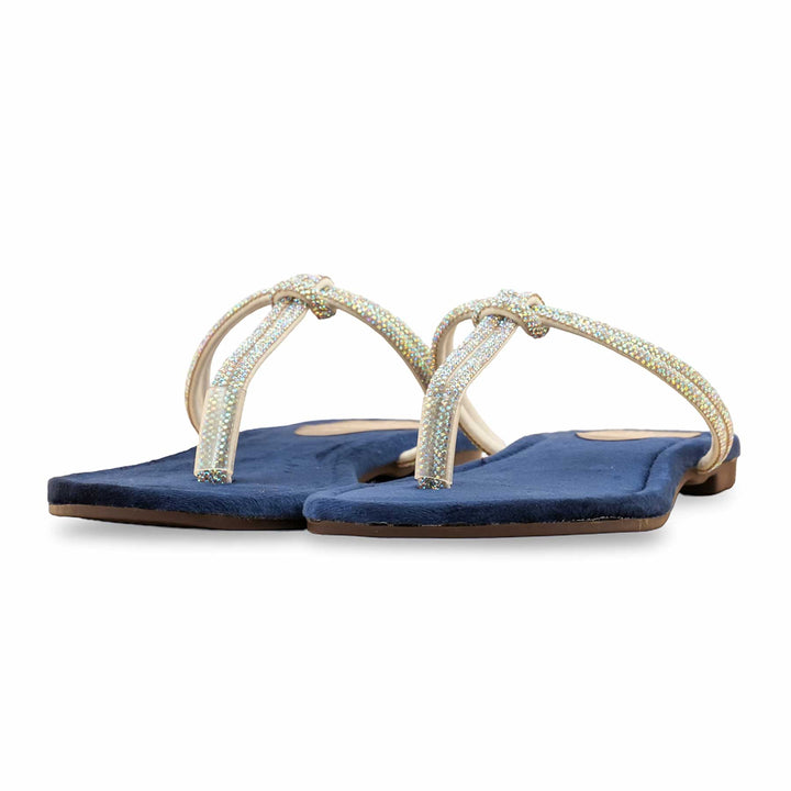 Blue Casual Chappal CL2076