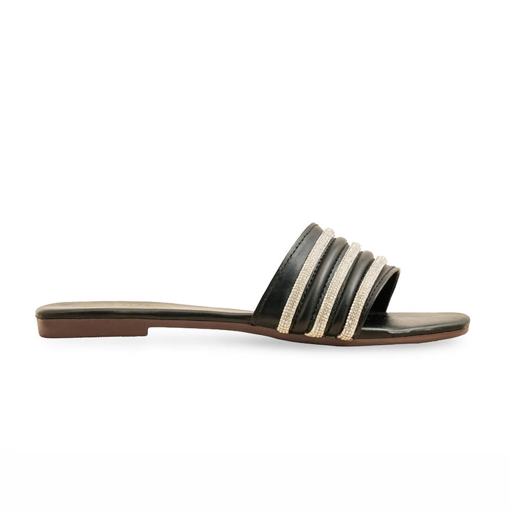 Black Casual Women Slipper CL2091
