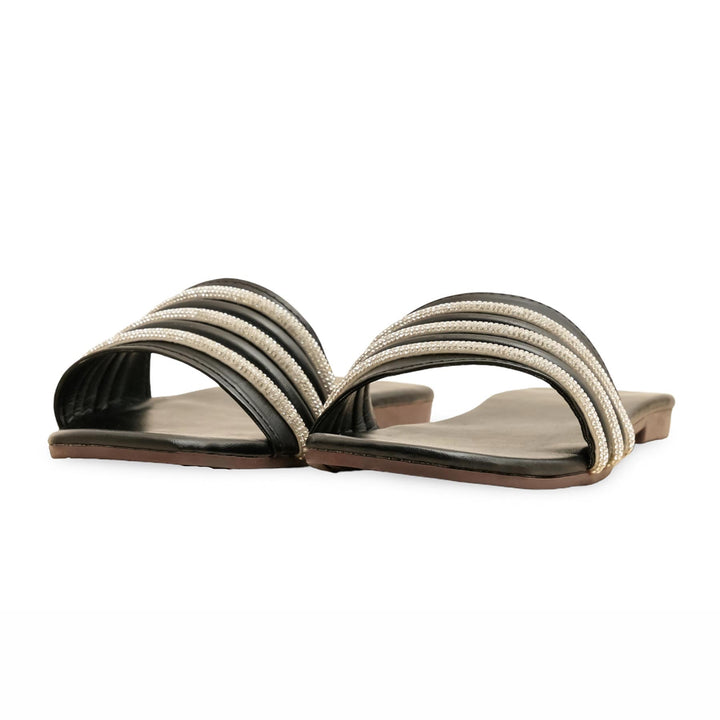 Black Casual Women Slipper CL2091