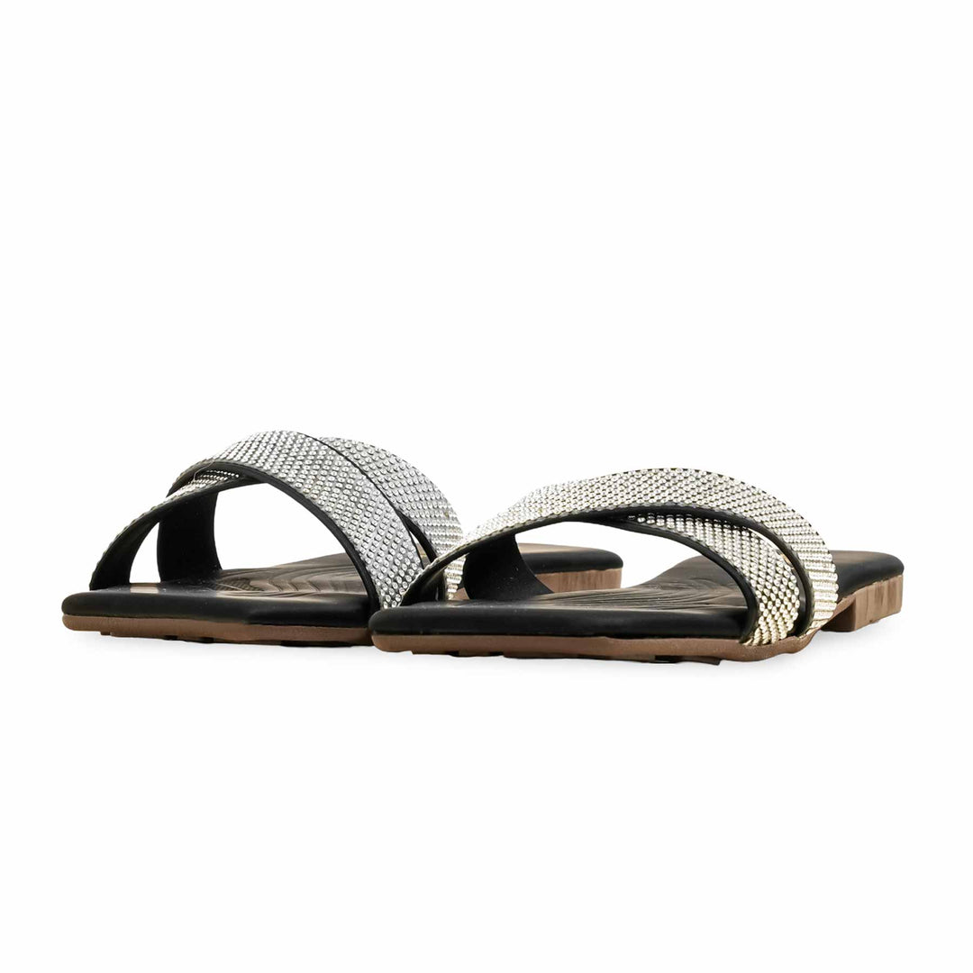 Black Casual Slipper CL2097