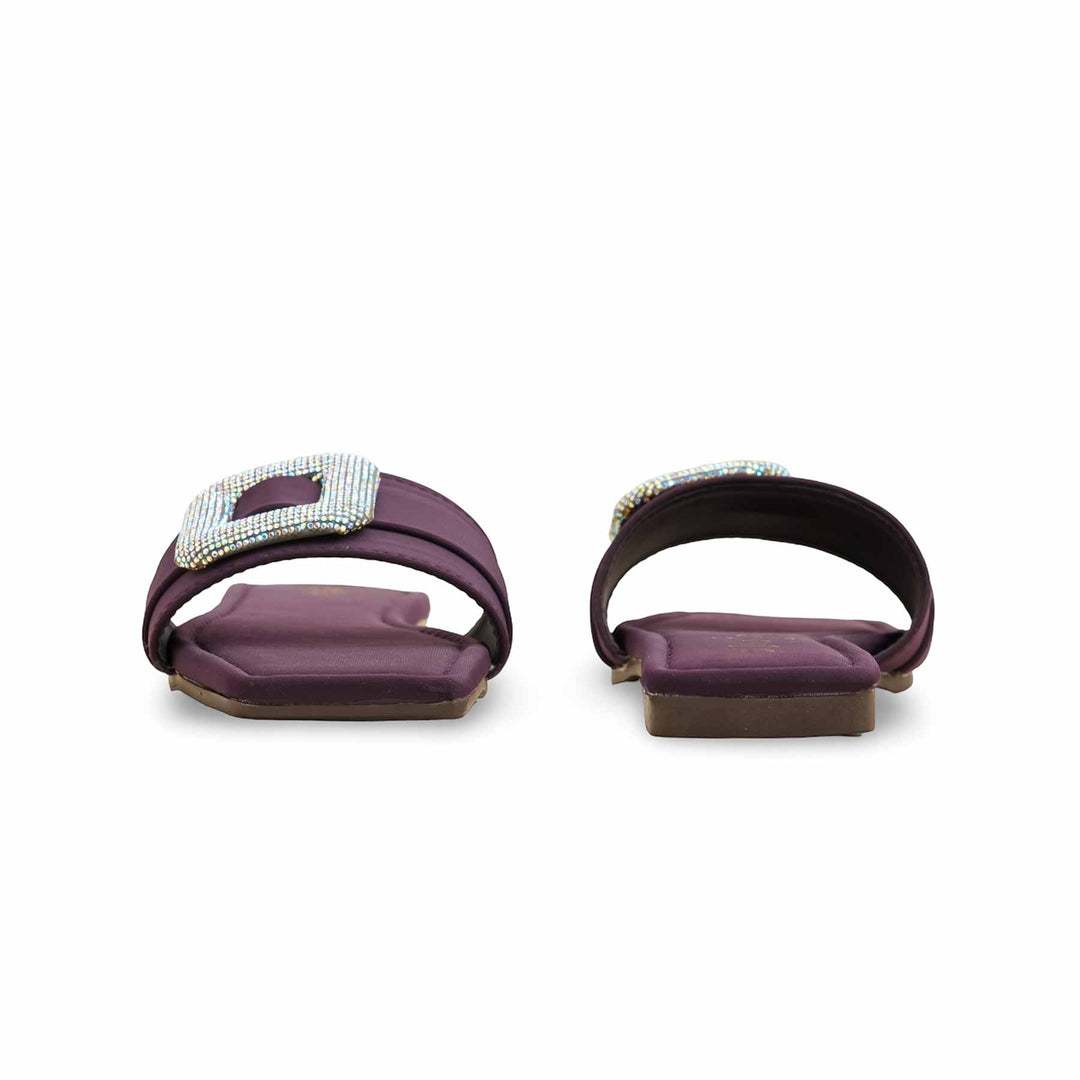 Purple Casual Slipper CL2104