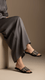 Black Casual Slipper CL2118