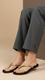 Black Casual Chappal For Women CL2119