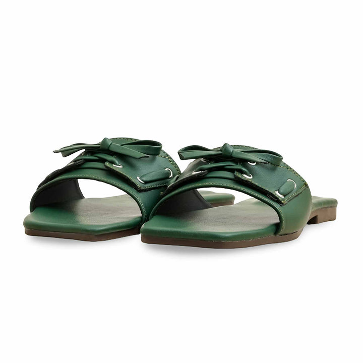 Green Casual Slipper CL2128
