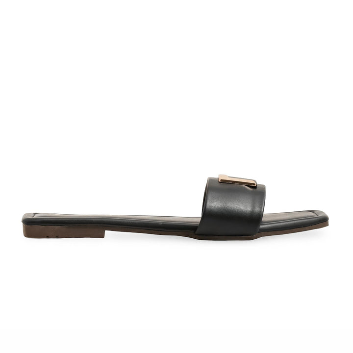 Black Casual Slipper CL2130