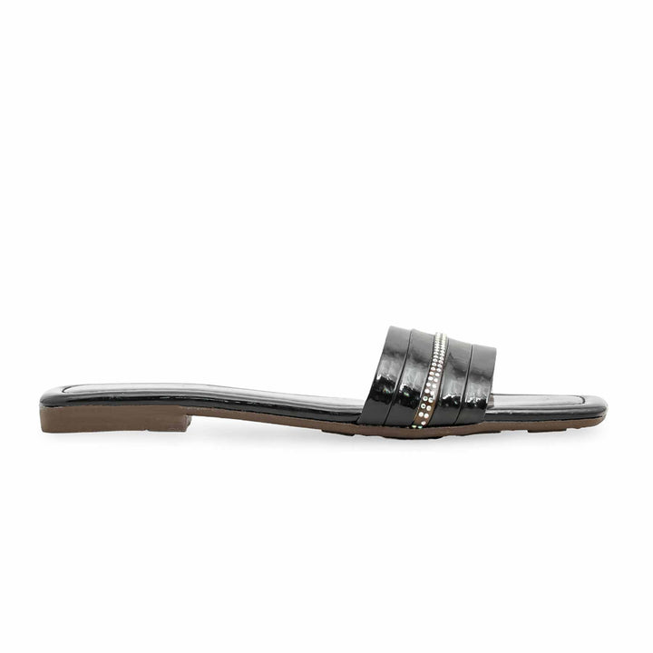 Black Casual Slipper For Women CL2133