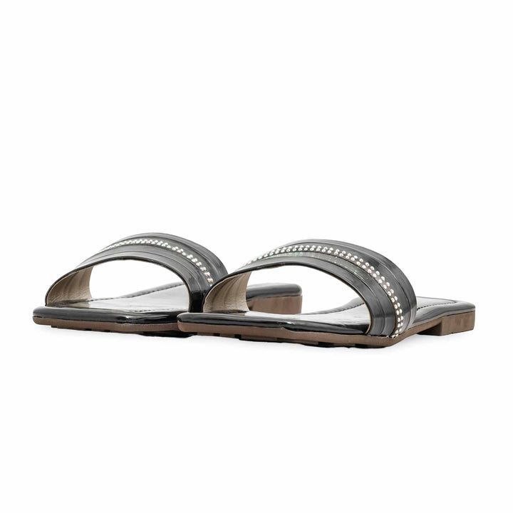 Black Casual Slipper For Women CL2133