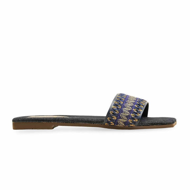 Navy Casual Slipper CL2136