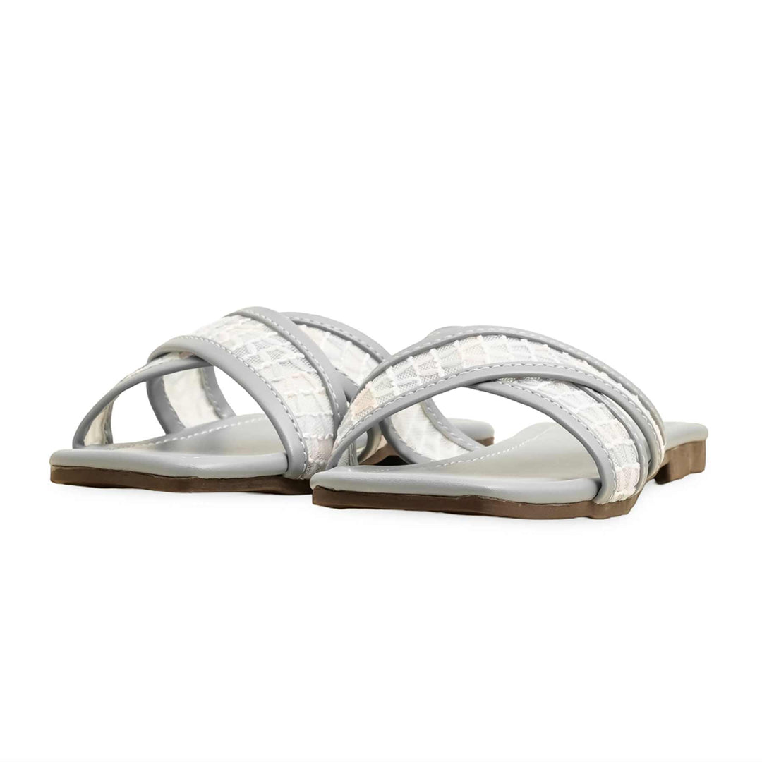 Grey Casual Slipper CL2138