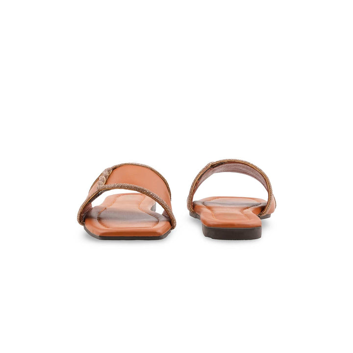 Brown Casual Slipper For Women CL2150