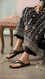 Black Casual Chappal For Ladies CL2152
