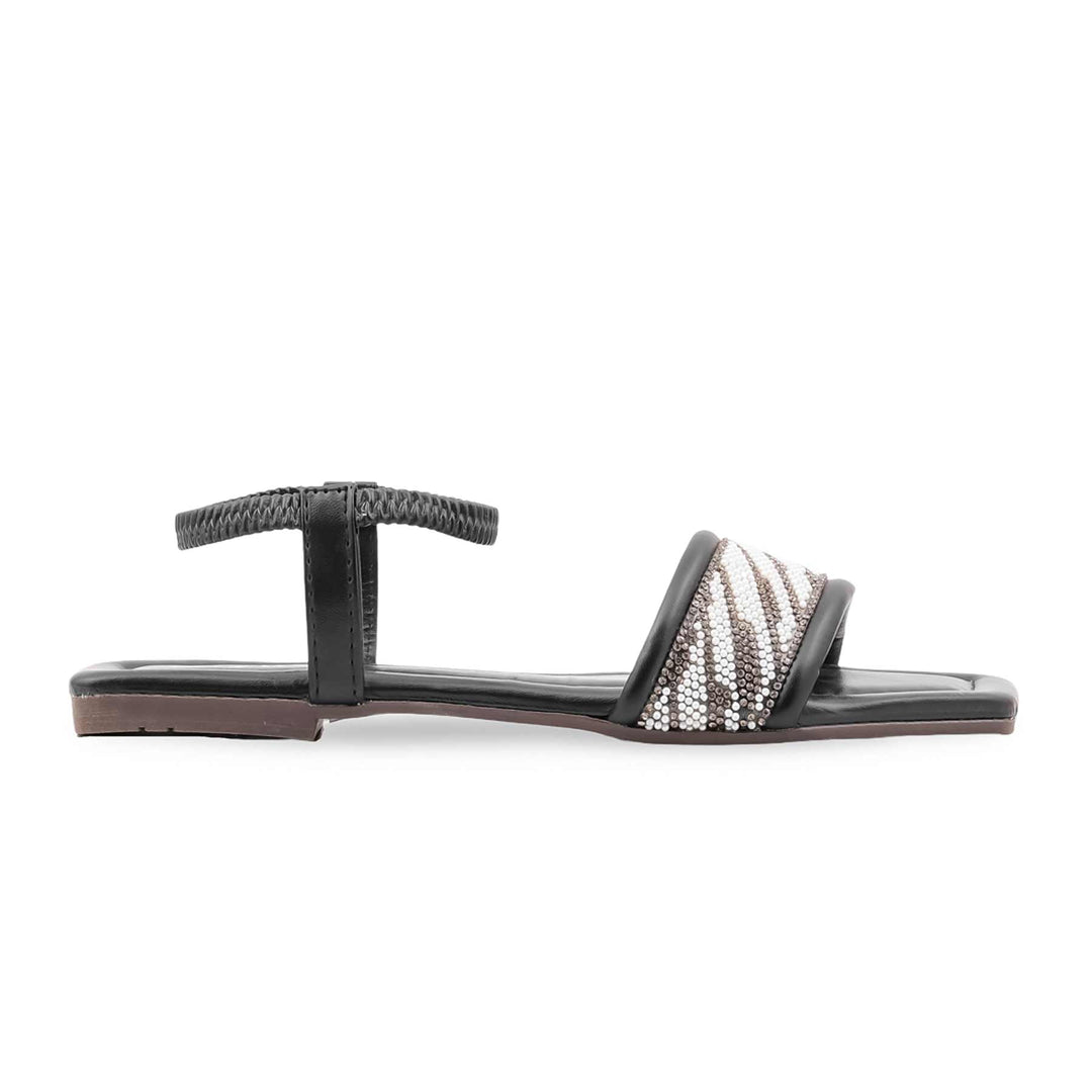 Black Casual Sandal For Women CL2164