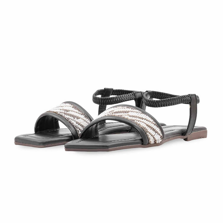 Black Casual Sandal For Women CL2164