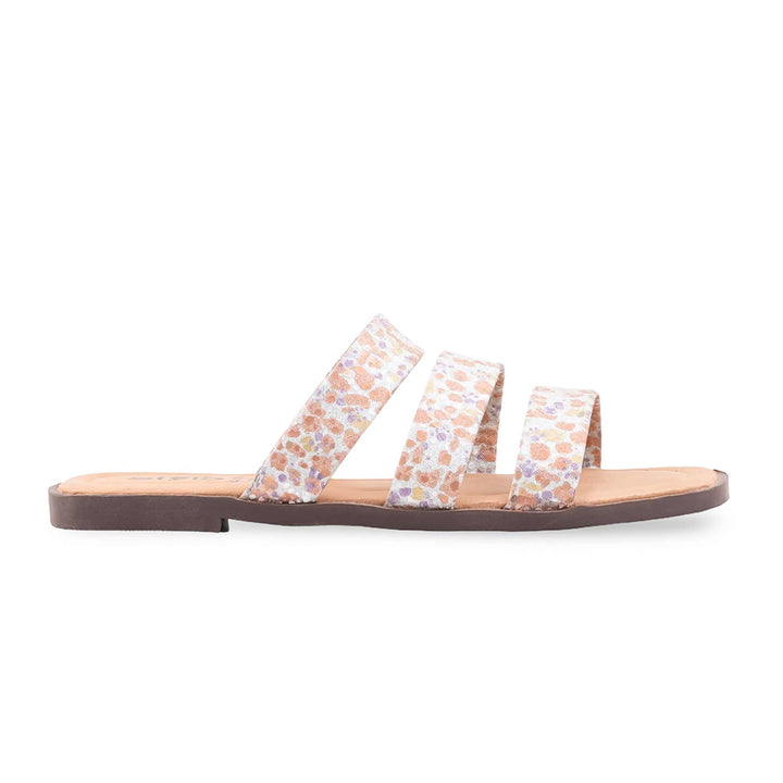 Peach Casual Slipper For Women CL2168