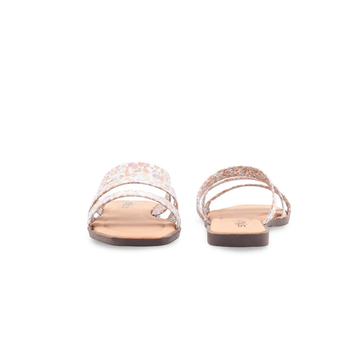 Peach Casual Slipper For Women CL2168