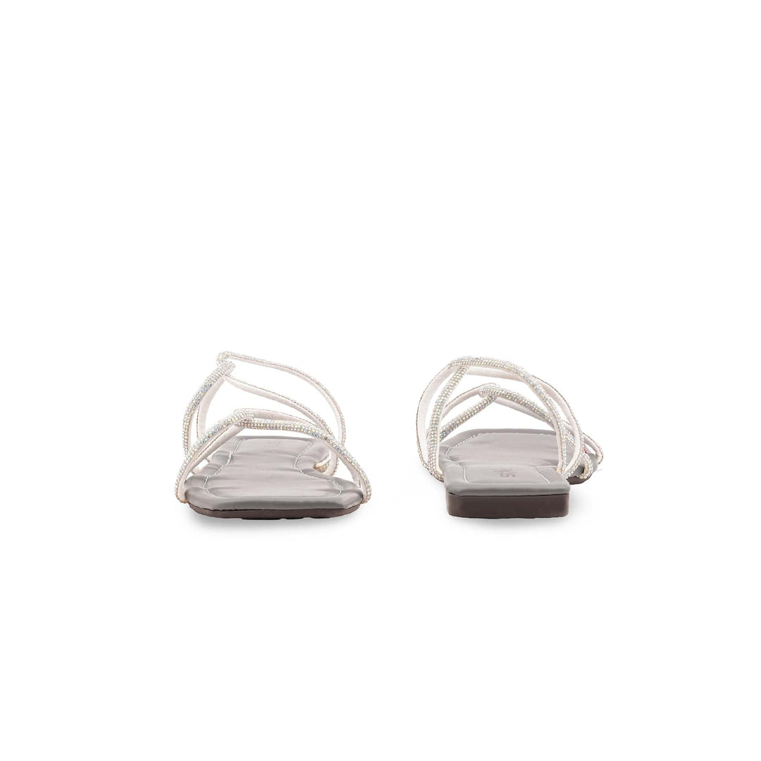 Grey Casual Slipper For Ladies CL2177
