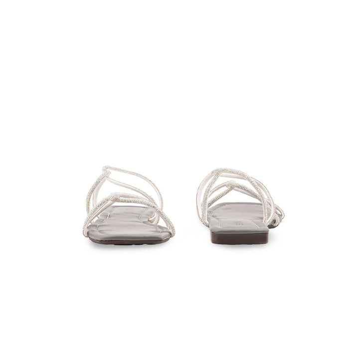 Grey Casual Slipper For Ladies CL2177