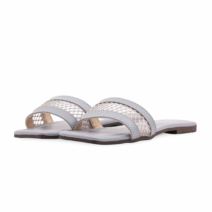 Sky Blue Casual Slipper For Ladies CL2180