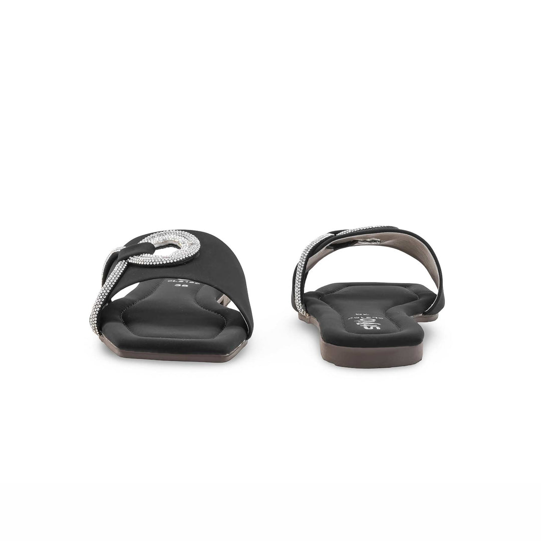 Black Casual Women Slipper CL2182